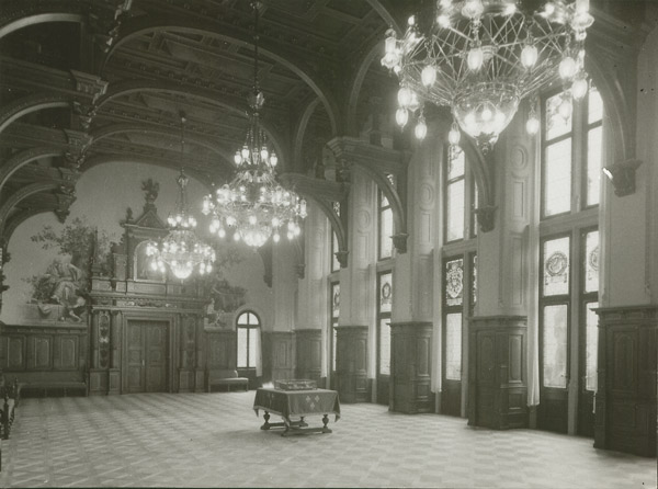 Rathaus Festsaal um 1910